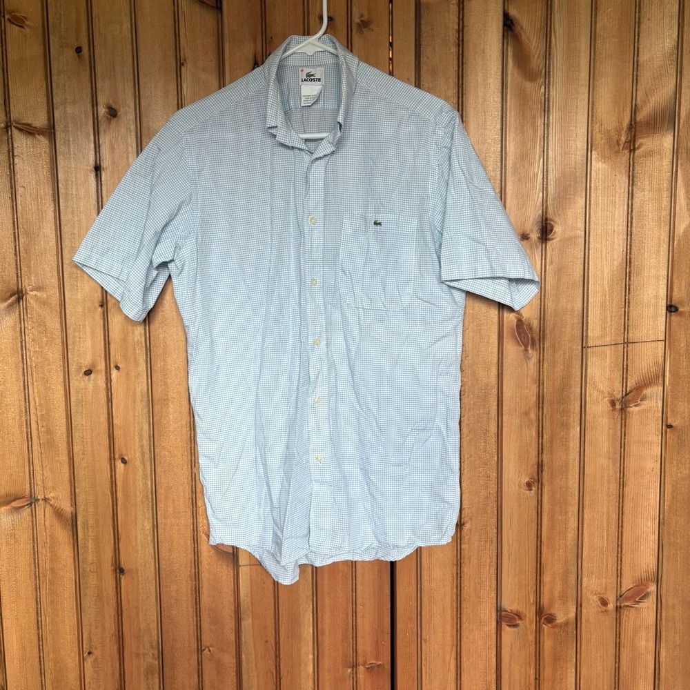 Vintage Lacoste Button Down Shirt – Made in France